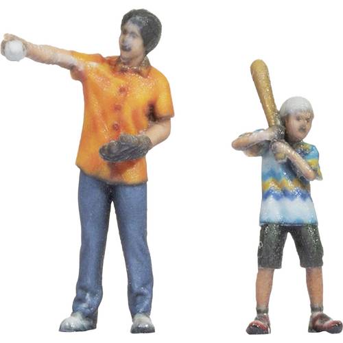 NOCH H0 Baseball Bemalt, Stehend