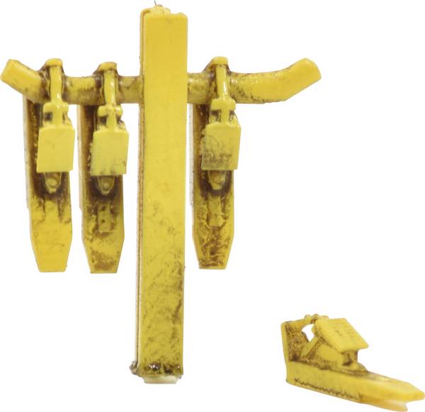 NOCH  13606 H0 3D-Master Hemmschuh-Set Fertigmodell