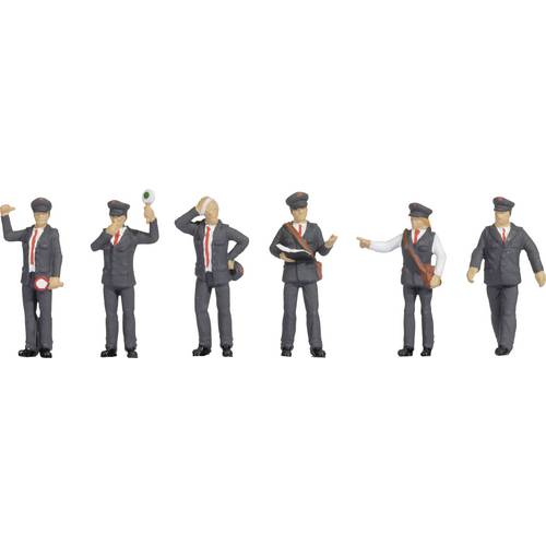 NOCH H0 Bahnbeamte Österreich 15261 Bemalt, Stehend