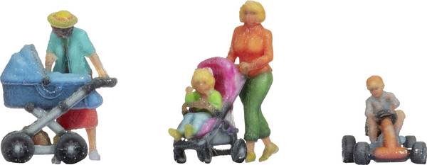 NOCH N  Mütter mit Kindern Bemalt, Sitzend, Stehend