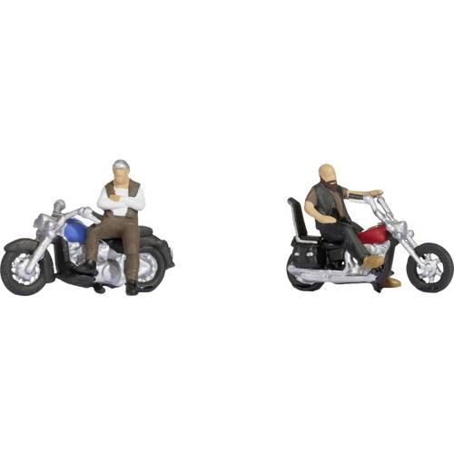 NOCH TT Rocker auf Motorrädern Bemalt, Sitzend