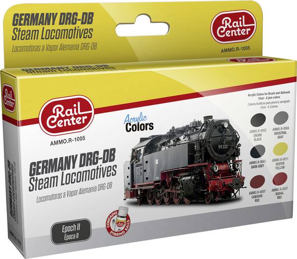 Rail Center AMMO.R-1005 Modellbau-Farbe   6 St.
