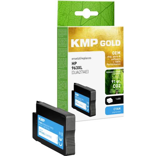 KMP Druckerpatrone Kompatibel Cyan 1766,6003