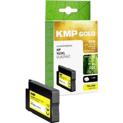 KMP Druckerpatrone Kompatibel Gelb 1766,6009