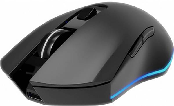 Gembird MUSGW-6BL-02 Gaming-Maus Bluetooth® Optisch Schwarz 6 Tasten 1600 dpi, 2400 dpi, 3200 dpi Wiederaufladbar