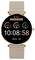 Digitale Smartwatch mit rundem Display zeigt Schritte, Kalorienverbrauch, Herzfrequenz, Uhrzeit '10:08:58' und Datum 'MON 09'.