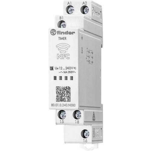 Thumbnail - Finder 80010240N000 80.01.0.240.N000 Zeitrelais Multifunktional 1 St. Zeitbereich: 2 s - 24 h