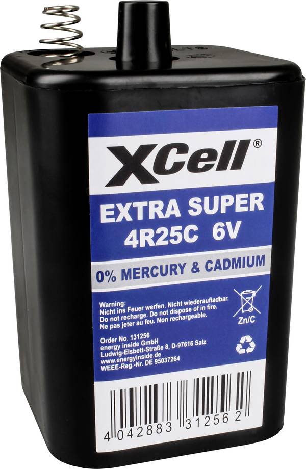 XCell 4R25C/6V Spezial-Batterie 4R25  Zink-Kohle 6 V 9500 1 St.