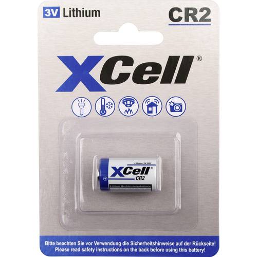 XCell Spezial-Batterie CR 2 Lithium 3 V 900 1 St.