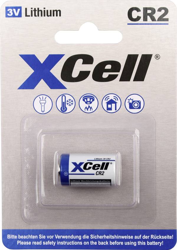 XCell  Spezial-Batterie CR2  Lithium 3 V 900 1 St.