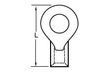 Molex 19193-0905 Gabelkabelschuh 1 St.