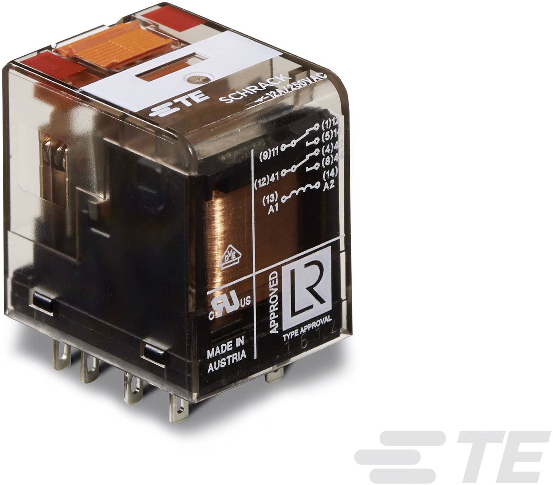 TE Connectivity 4-1419111-8 Printrelais 1 stuk(s) Bulk