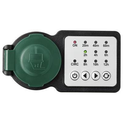 Sygonix SY-6786456 Countdown Timer analog Tagesprogramm 3680 W IP44 Dauerbetrieb, Countdown-Funktion, START/STOPP-Funkti-2
