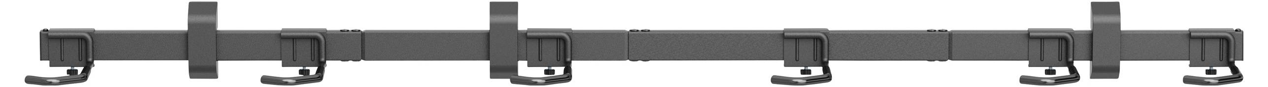 Elevar LBM09-06 Fahrradwandhalter Anzahl Einstellplätze=6 Stahl, Kunststoff Schwarz-1