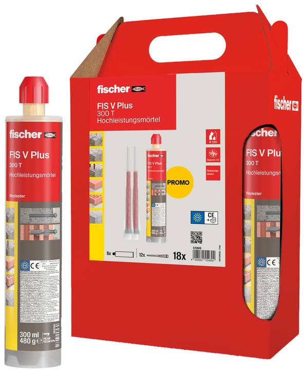 Fischer Injektionsmörtel  576808 6 St.