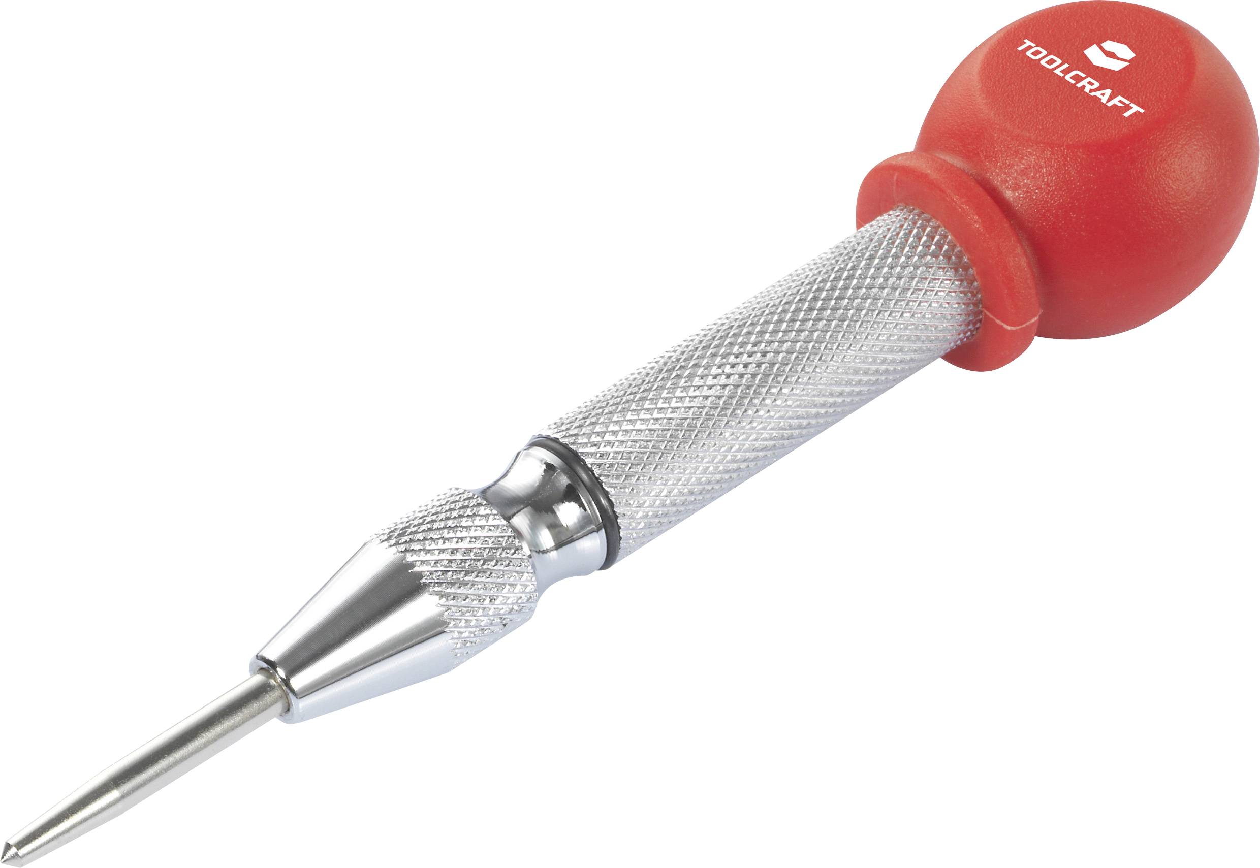 Automatik-Körner mit Spitze TOOLCRAFT TO-10179732 (Ø x L) 1.6 cm x 12.7 cm