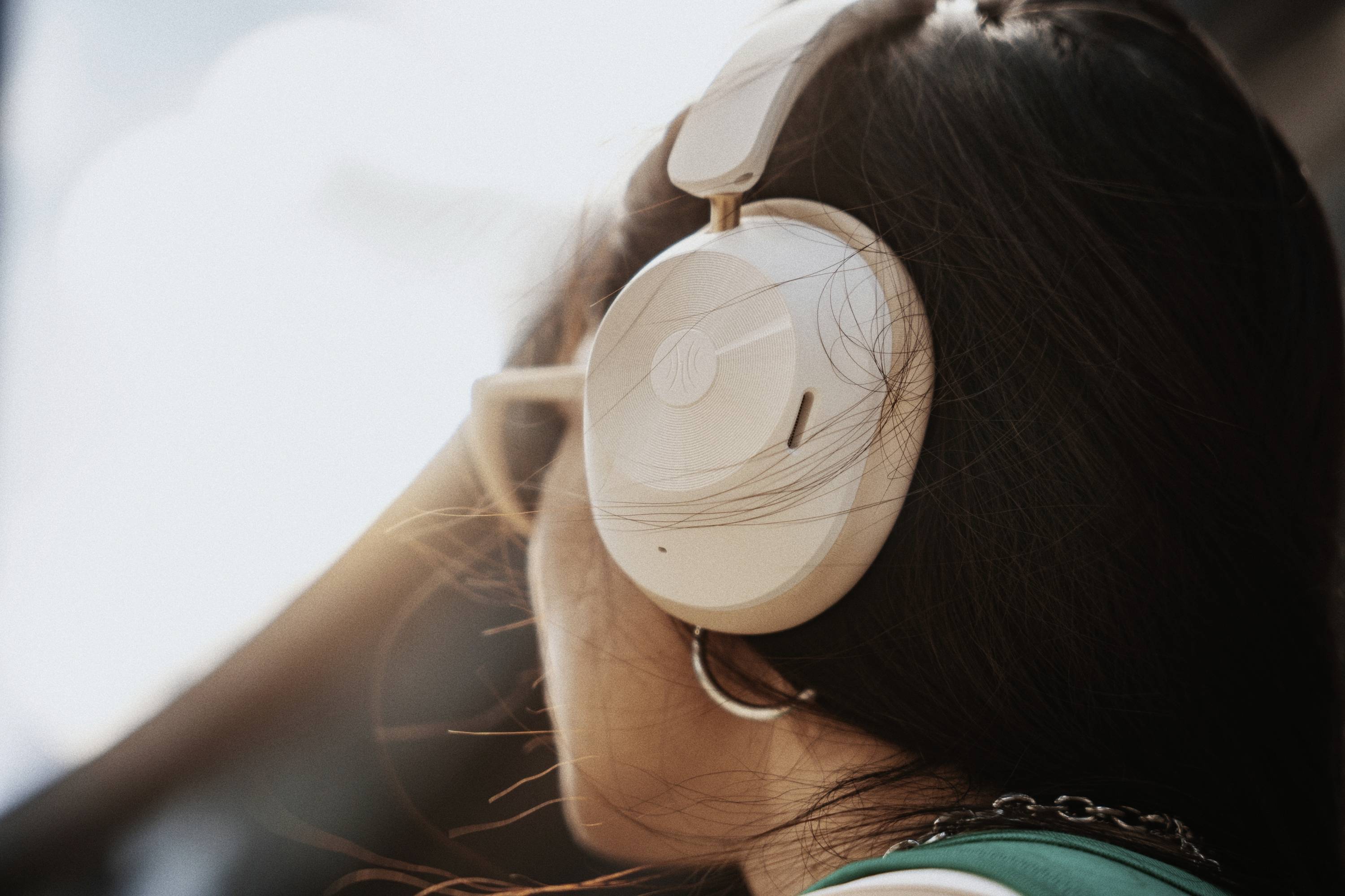 OneOdio Over Ear Kopfhörer Bluetooth® Weiß Noise Cancelling Handy-10