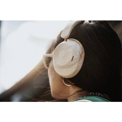 OneOdio Over Ear Kopfhörer Bluetooth® Weiß Noise Cancelling Faltbar Handy-10