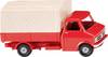 Wiking 035204 H0 LKW Modell Opel Pritschen-Lkw (Bedford), blutorange
