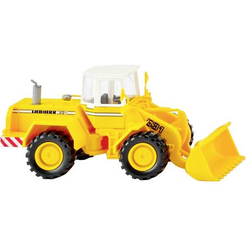 Wiking 065110 H0 Baufahrzeug Modell Liebherr L 531 Radlader, rapsgelb