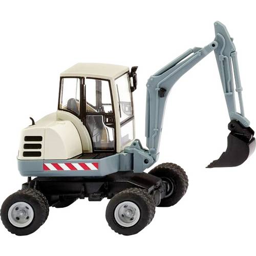 Wiking 065809 H0 Baufahrzeug Modell Mini-Bagger, alpenblau