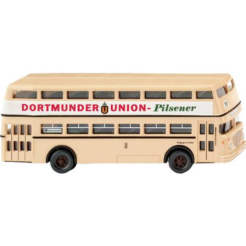 Thumbnail - Wiking 072206 H0 Bus Modell Büssing Doppeldeckerbus D2U Dortmunder Union