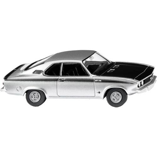 Wiking 082712 H0 PKW Modell Opel Manta A GT/E, silber-metallic
