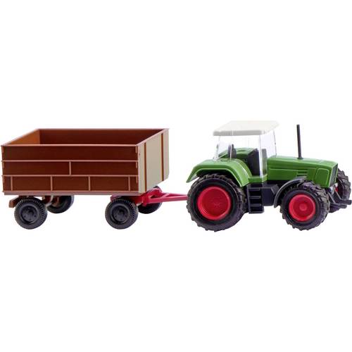 Wiking 096004 N Landwirtschafts Modell Fendt Favorit mit Anhänger