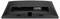 Rückseite eines Computermonitors mit Anschlüssen für Strom, HDMI und VGA.