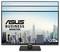 Asus Business-Monitor zeigt Stadtbild von New York mit ikonischen Wolkenkratzern. Hochauflösender Bildschirm für professionelle Nutzung.