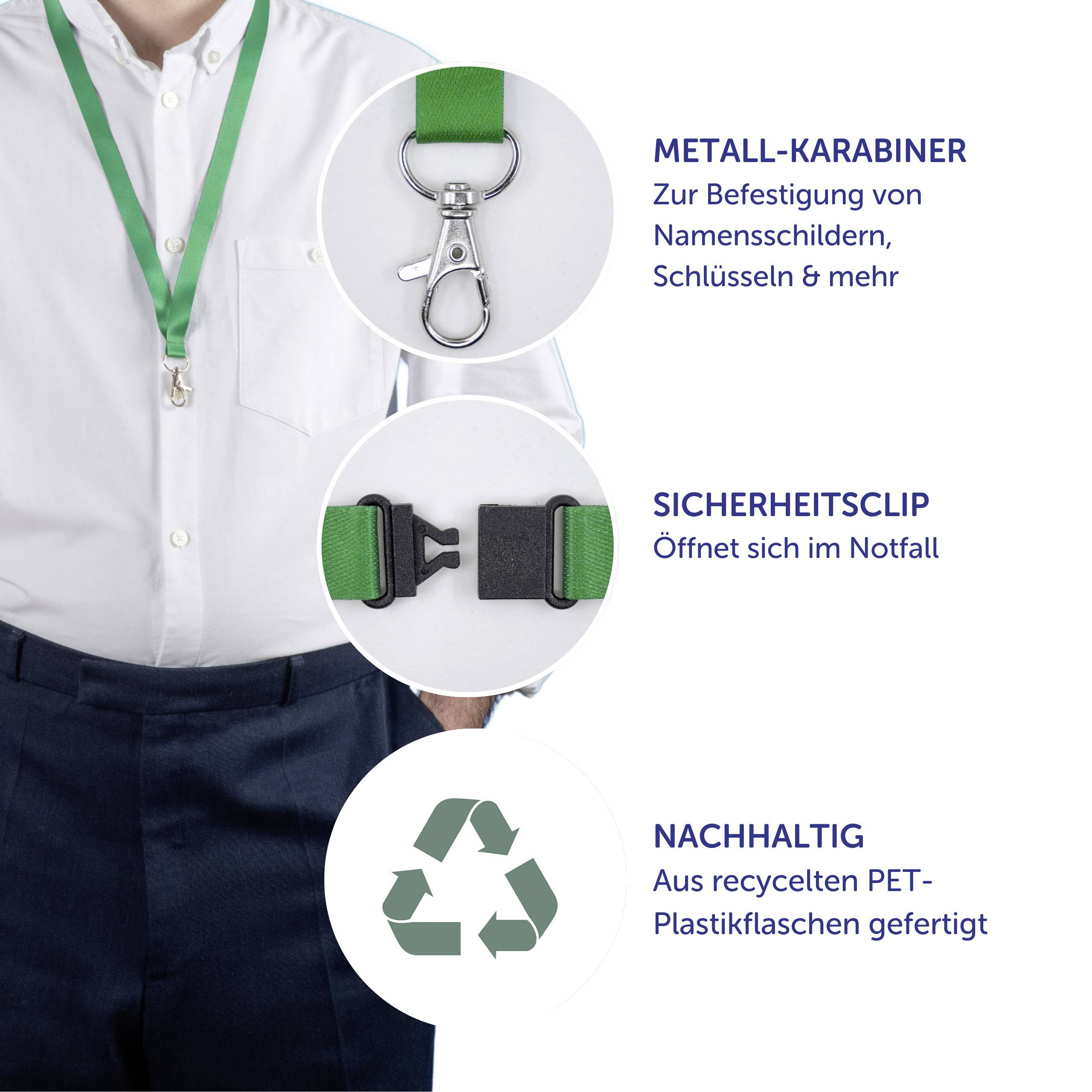 Avery-Zweckform 4842G Textilband (L x B) 440 mm x 15 mm 10 St.-3