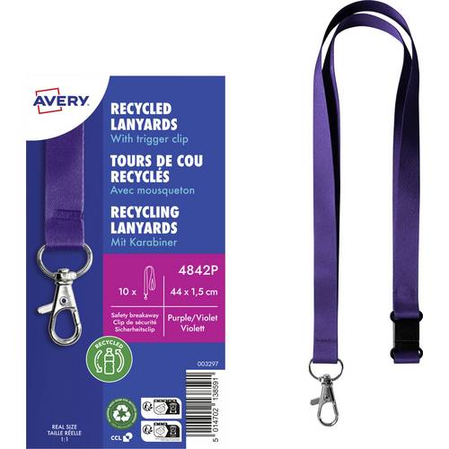 Avery-Zweckform 4842P Textilband (L x B) 440 mm x 15 mm 10 St.