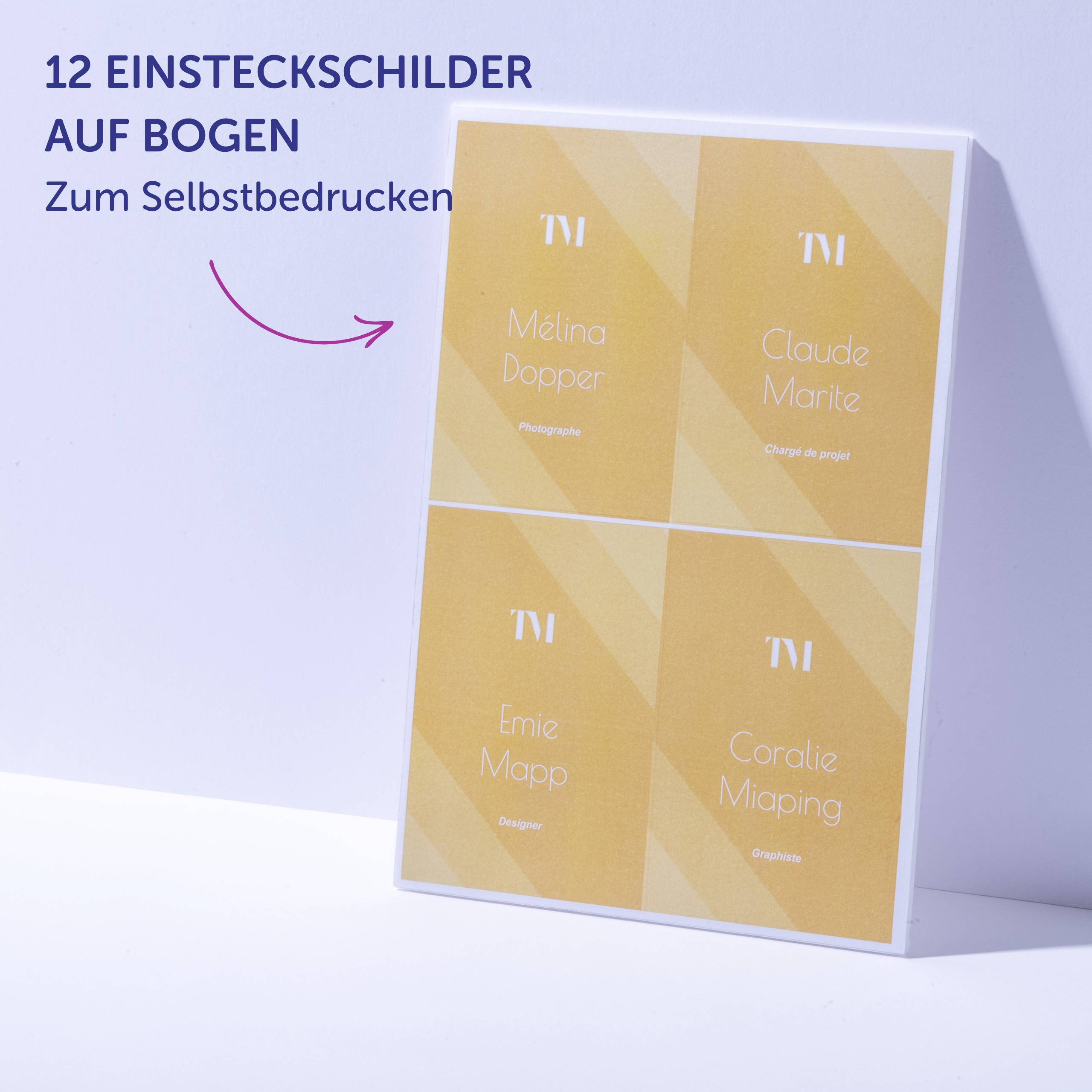Avery-Zweckform 4834 Namensschild (B x H) 105 mm x 148 mm 10 St.-11