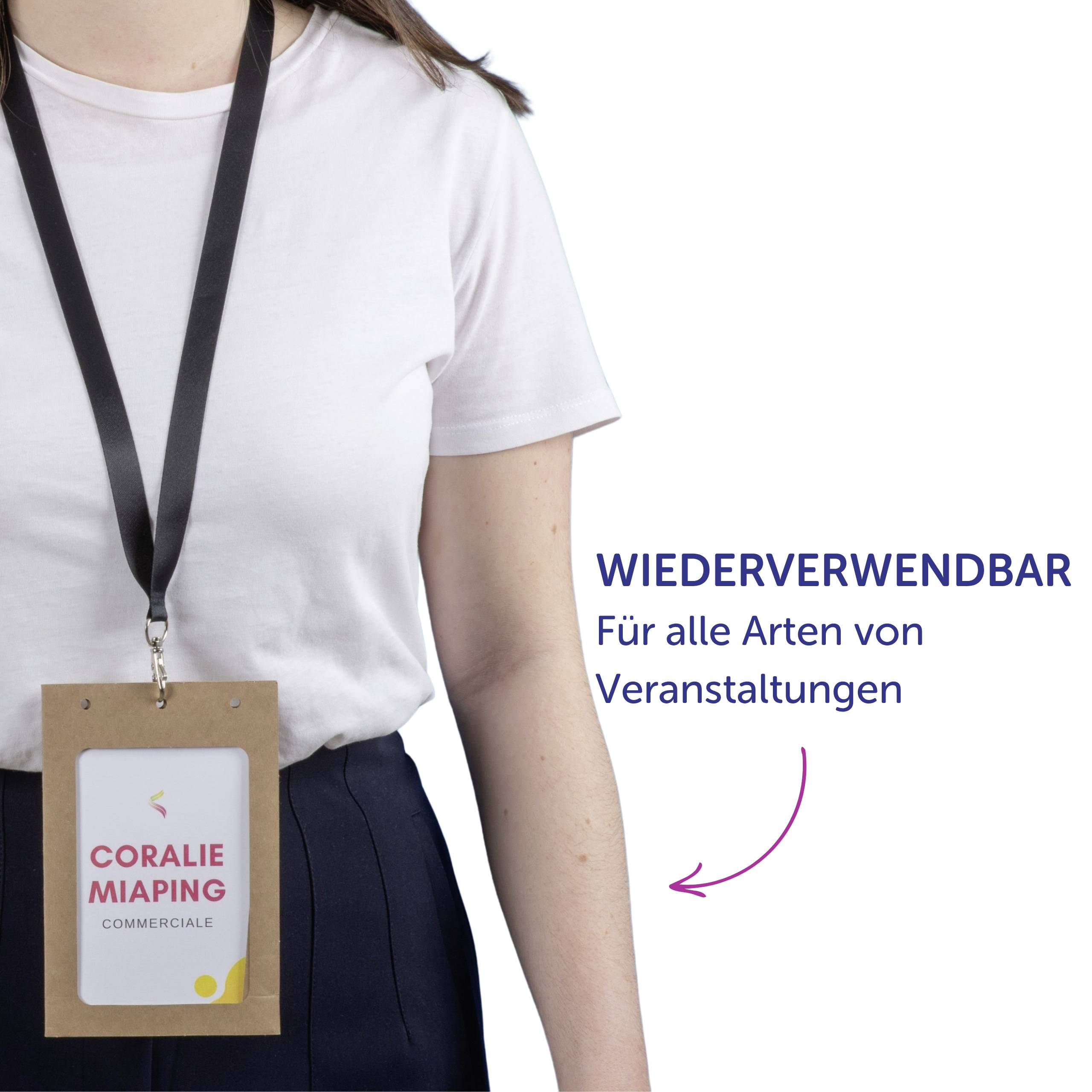 Avery-Zweckform 4839XL Einsteckschild Namensschild (B x H) 148 mm x 105 mm 50 St.-7