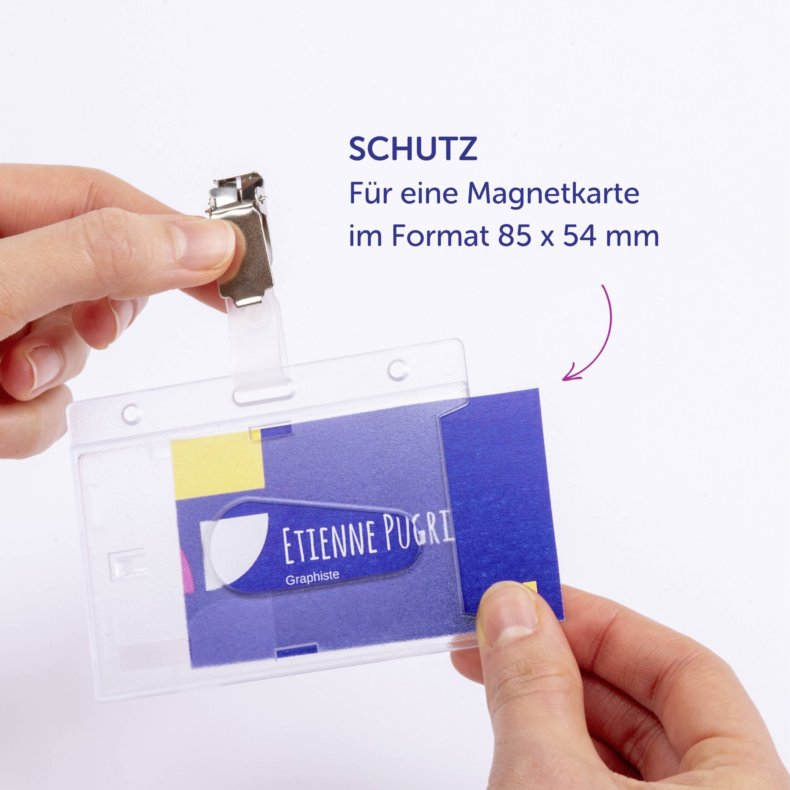 Avery-Zweckform 4826 Ausweistasche (B x H) 85 mm x 54 mm 25 St.-9