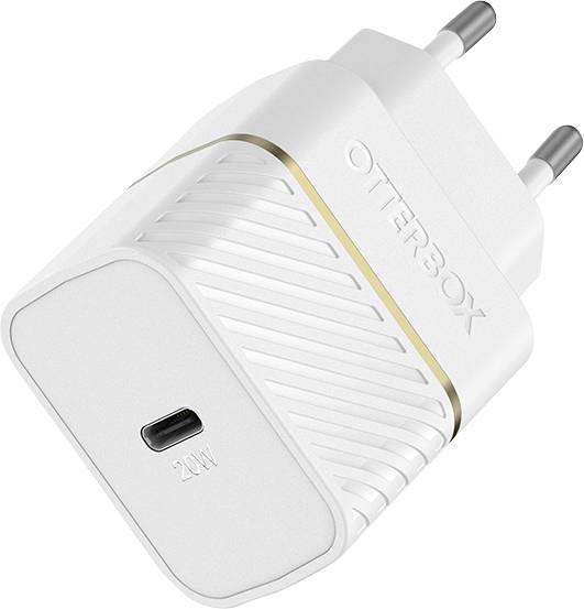 Otterbox Wall USB Ladegerät 20 W 1x USB-C® USB PD, USB PD 3.0 Weiß Schnellladegerät, ohne Kabel