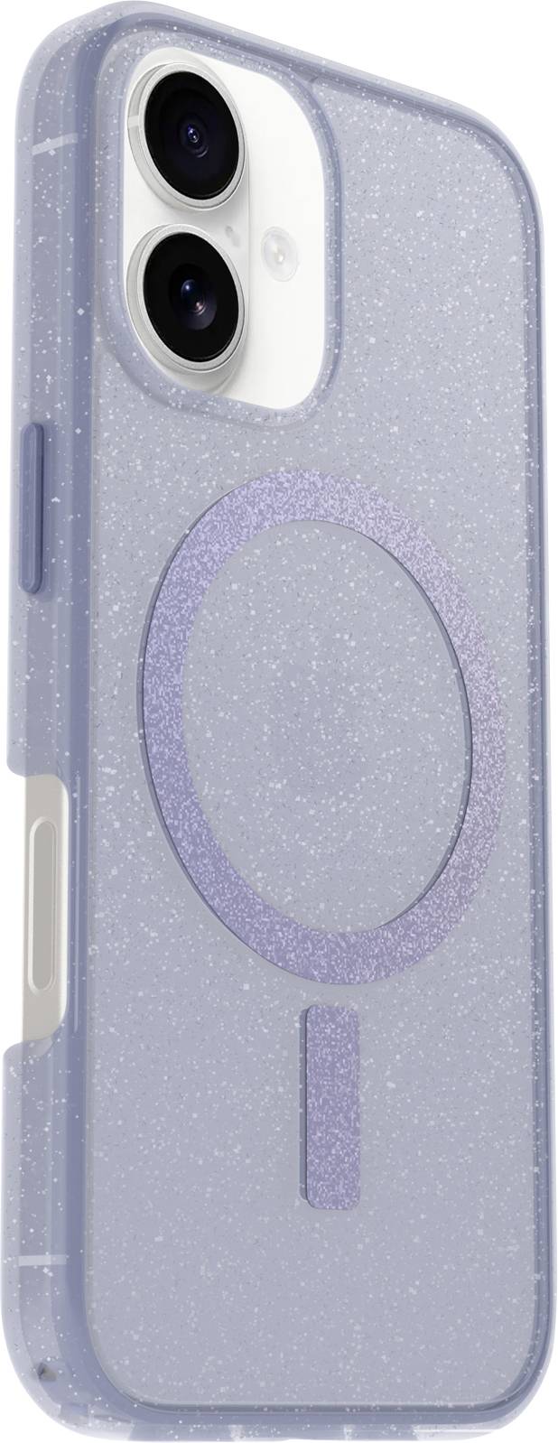 Otterbox Symmetry Series Backcover Apple iPhone 16 Lila Induktives Laden, MagSafe kompatibel 77-96377