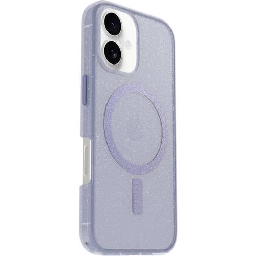 Otterbox Symmetry Series Backcover Apple iPhone 16 Lila Induktives Laden, MagSafe kompatibel 77-96377
