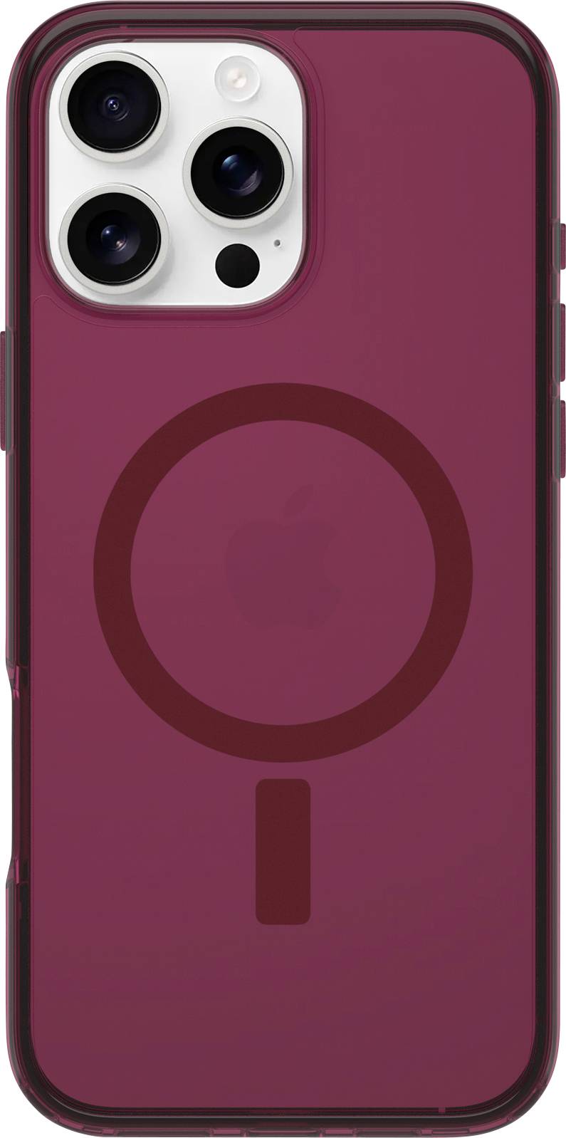 Otterbox Symmetry Series Backcover Apple iPhone 16 Pro Max Rot Induktives Laden, MagSafe kompatibel 77-96434