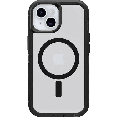 Otterbox Defender Series XT Backcover Apple iPhone 13, iPhone 14, iPhone 15, iPhone 16e Transparent, Schwarz Induktives ...