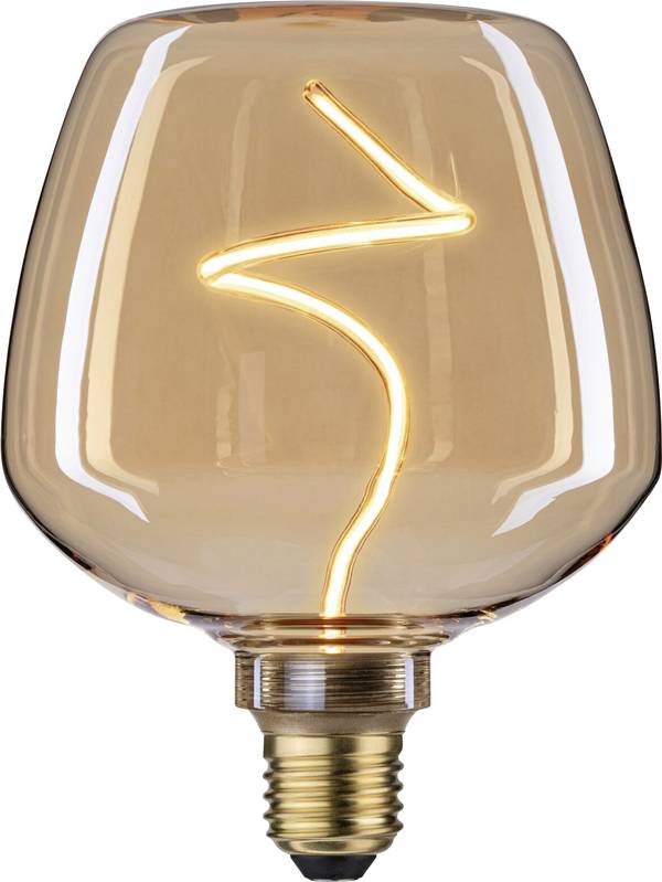 Paulmann 29239 LED  E27 Globeform 4 W Bernstein (Ø x H) 123 mm x 163 mm  1 St.