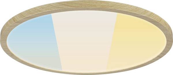 Paulmann Atria Shine 71260 LED-Panel   20.8 W Warmweiß Holz (hell)