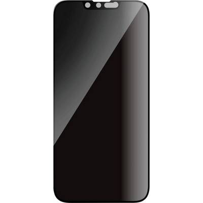 Smartphone mit schwarzem Bildschirm und abgerundeten Kanten, zeigt keine Inhalte an.