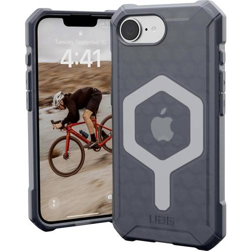 Thumbnail - Urban Armor Gear Essential Armor Outdoorcase Apple iPhone 16e Grau, Transparent Induktives Laden, MagSafe kompatibel, St...