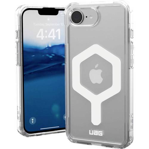 Thumbnail - Urban Armor Gear Plyo MagSafe Outdoorcase Apple iPhone 16e Transparent, Weiß Induktives Laden, MagSafe kompatibel, Stoßf...