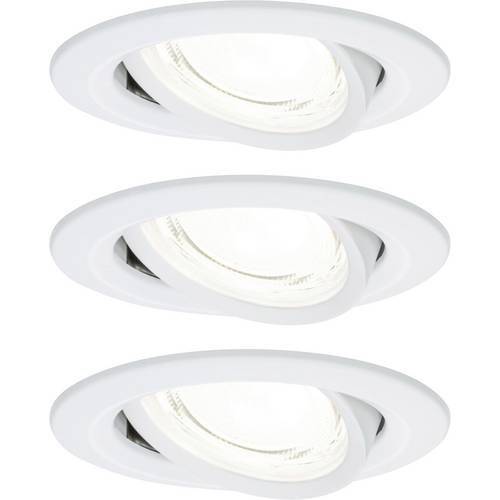 Thumbnail - Paulmann 92455 Nova Coin LED-Einbauleuchte 3er Set LED 2.8 W Weiß (matt)