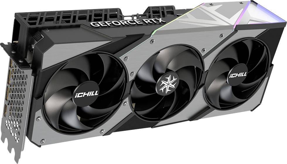 Inno 3D Scheda grafica Nvidia RTX 5070 Ti 5070 Ti iCHILL X3 16 GB RAM GDDR7 PCIe x16 PCIe 5.0 x16