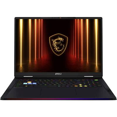 MSI Gaming Notebook Raider A18 HX A9WIG-080, RTX™ 5080 45.7 cm (18 Zoll) UHD+ AMD Ryzen 9 9955HX3D 64 GB RAM 2 TB SSD De
