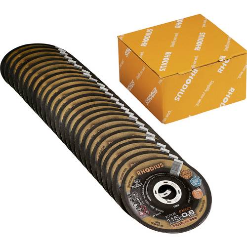 Rhodius 211300 Trennscheiben-Set 115 mm 25 St. Edelstahl, Stahl