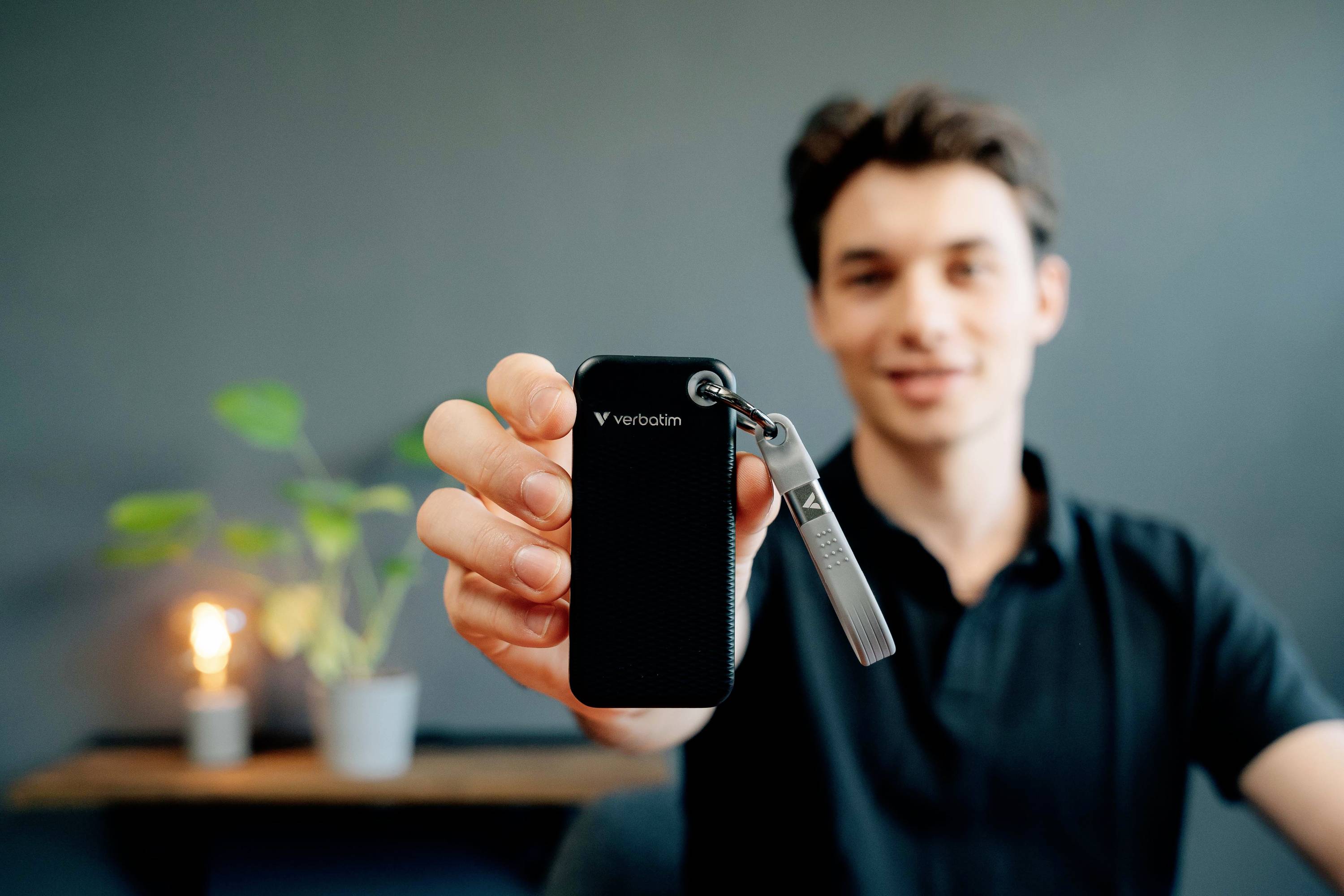 Verbatim Pocket 1 TB Externe SSD USB-C® (USB 3.2 Gen 2) Schwarz, Grau 32190-4